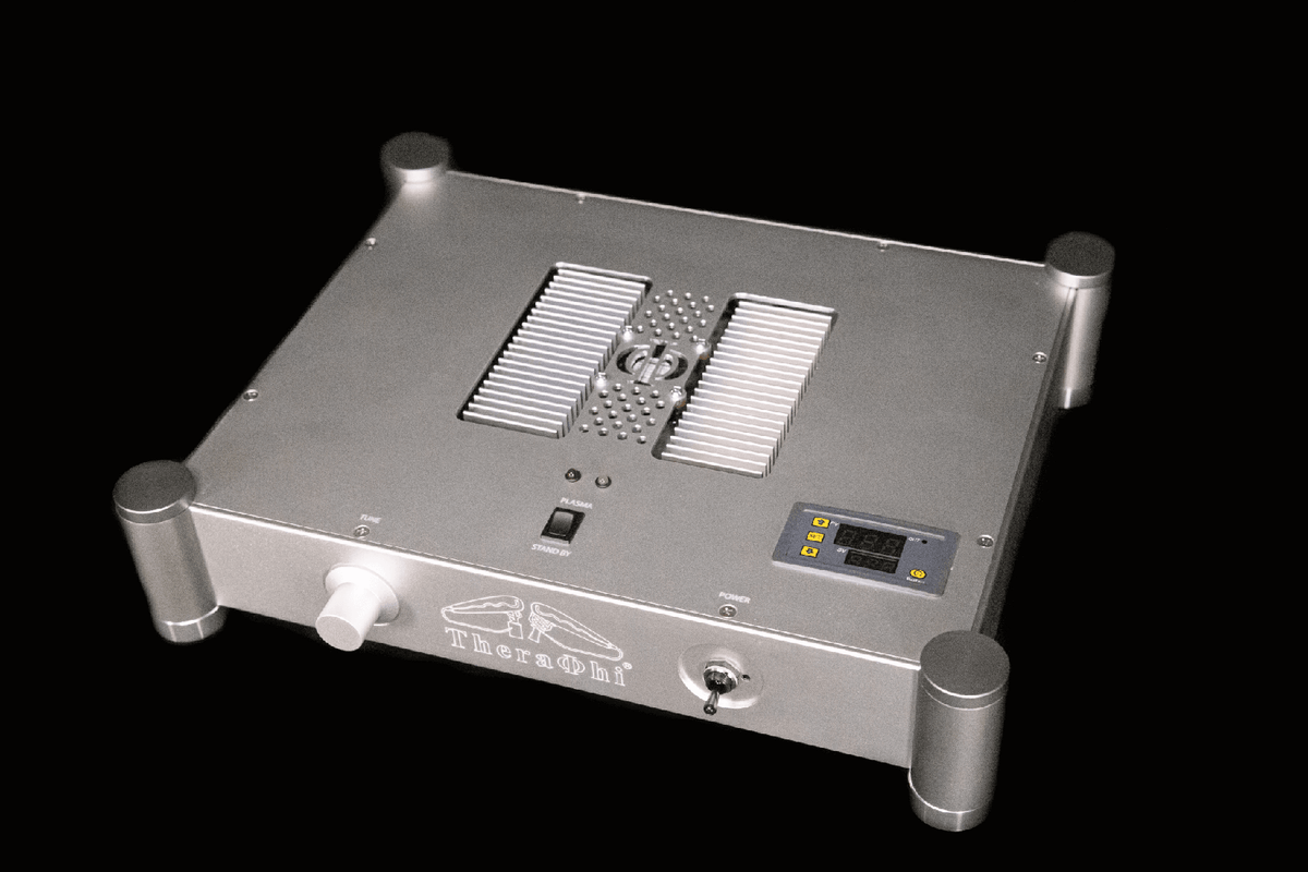 Overhead image of the Theraphi amplifier